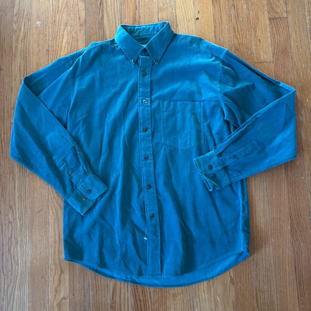 VTG Mountain Express Corduroy Button Down